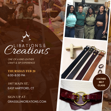 2/20 - Libations and Creations - Belt Class