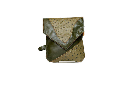 Red Hills Combo purse green