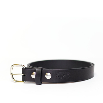 Classic Leather Belt Black